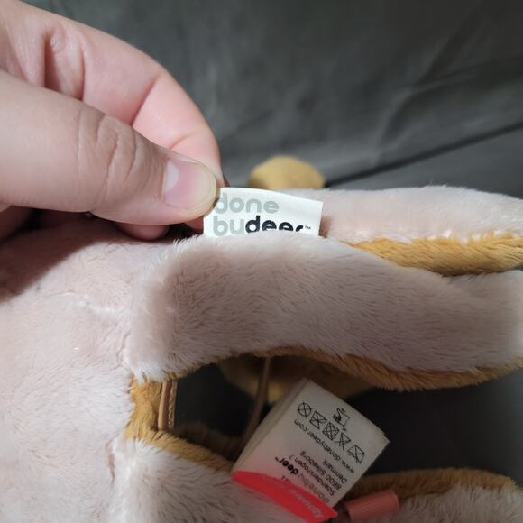 Done By Deer Octopus Activity Toy Plush Pink Powder Baby Teether Crinkle Sensory - Picture 4 of 7